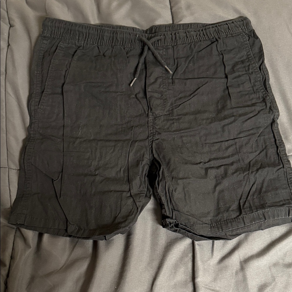 H&M Men's Black Athletic Shorts